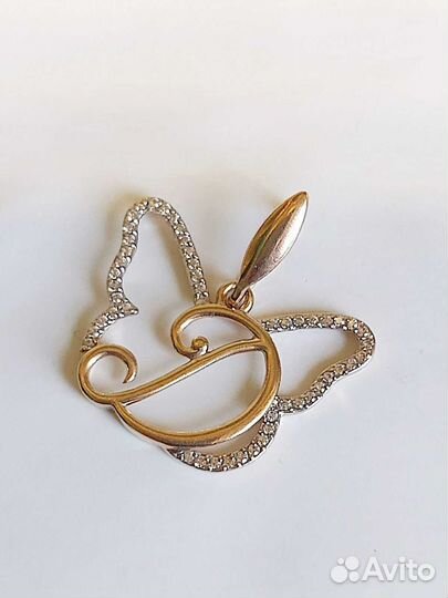 Золотая подвеска