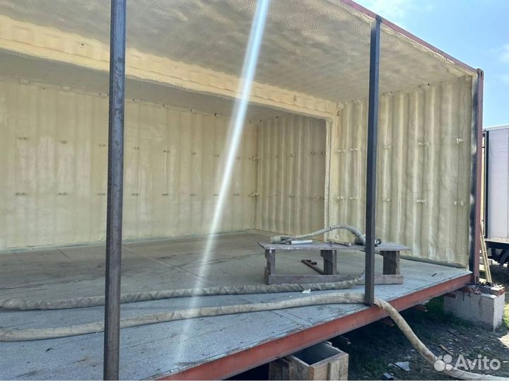 Утепление фасадов пеноизолом