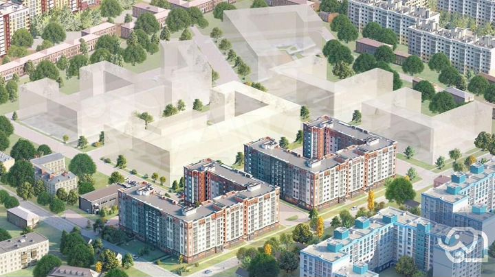 2-к. квартира, 61 м², 2/8 эт.