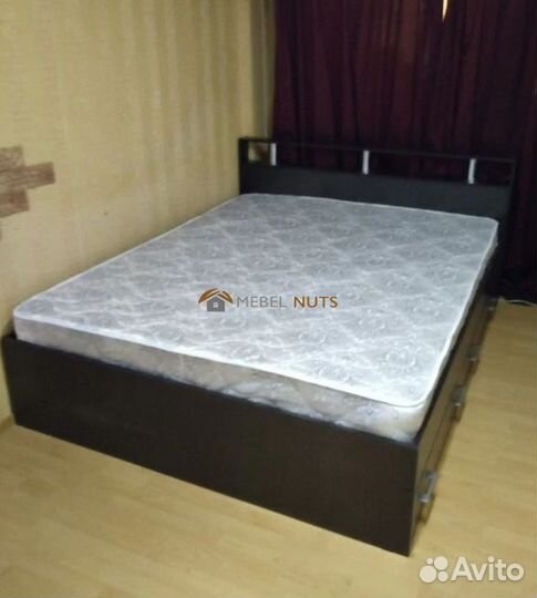 Кровать 160х200 с ящиками