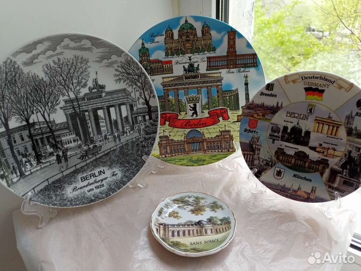 Сувенирные тарелки из Германии