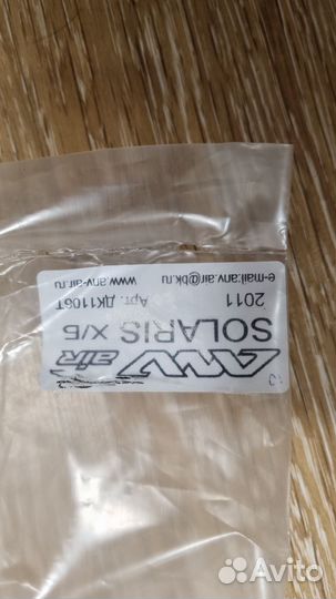 Дефлекторы дверей hyundai solaris 1