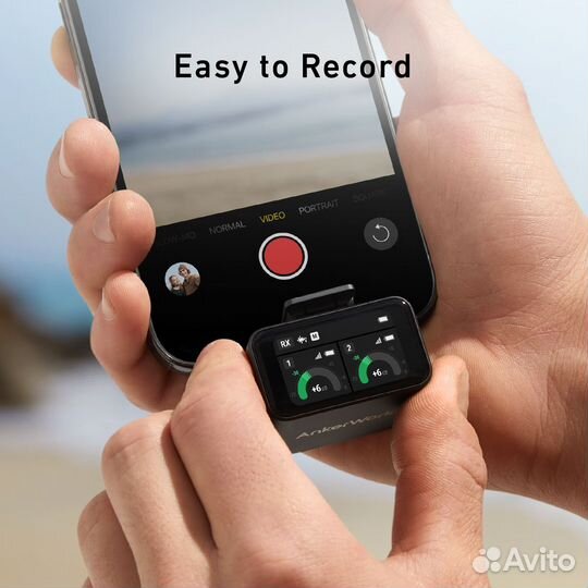 Беспроводной петличный микрофон AnkerWork M650