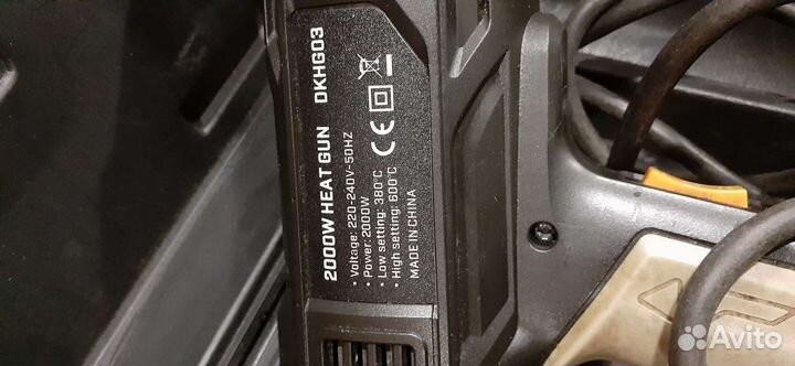 Фен deko 2000w,бу