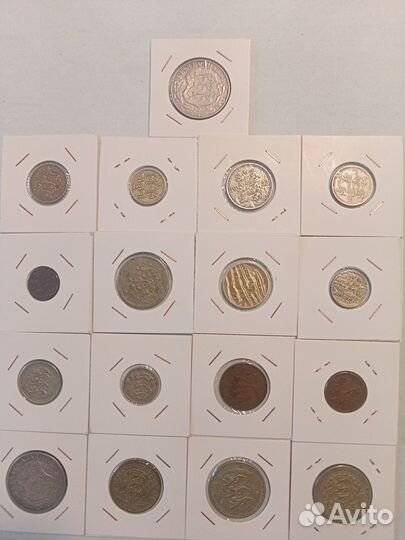 Монеты Эстония поштучно