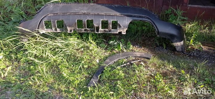 Задняя панель на rio