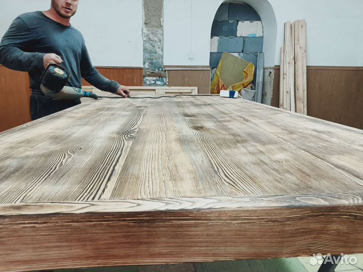 Столярные услуги,стол,стул,браширование,обжиг