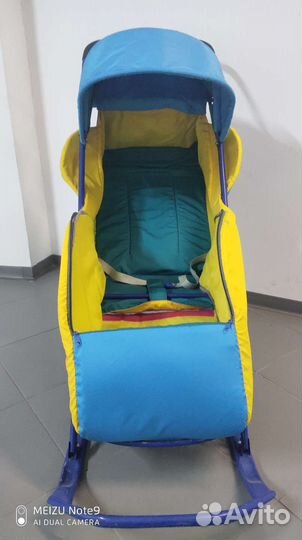 Коляска санки