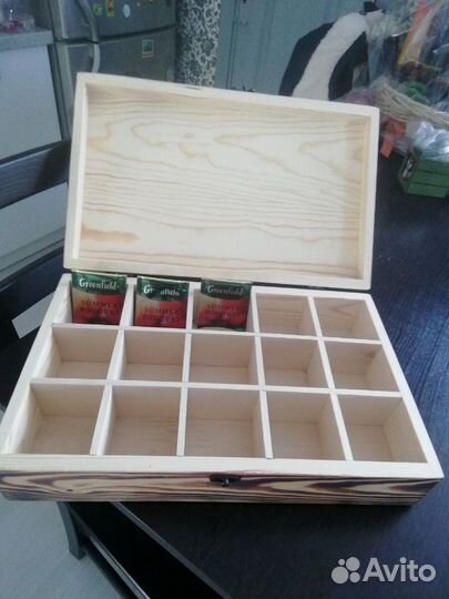 Шкатулки для чая, шкатулка для росписи или декупаж