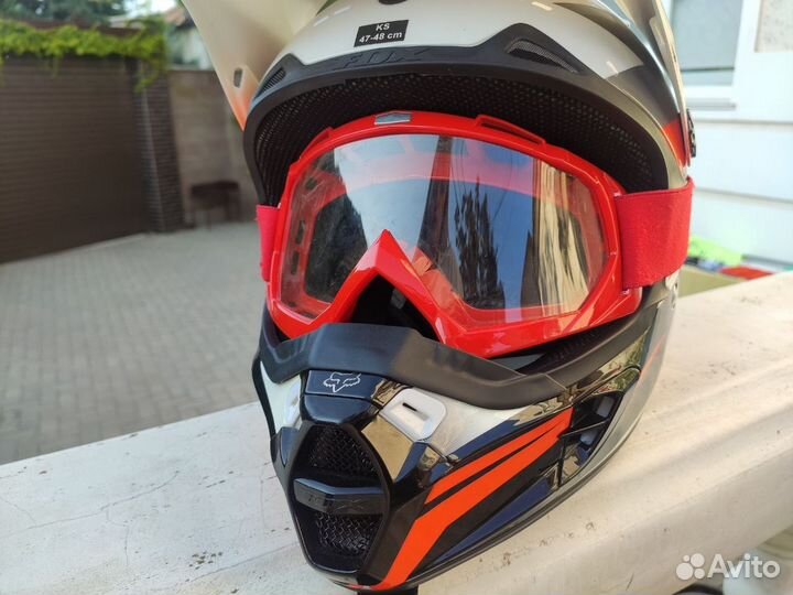 Мотошлем fox v1