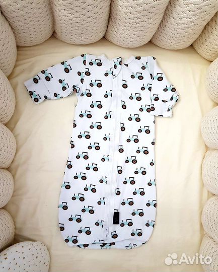 Пеленка-кокон и спальный мешок Mjolk