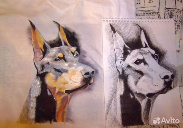 Ручная роспись одежды(кастомизация)