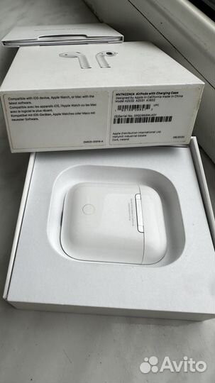 Airpods 2 беспроводные наушники Apple