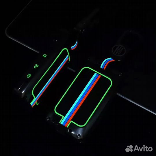 Чехол на ключ Mazda / Мазда 3 кнопки Silver 2020-2022