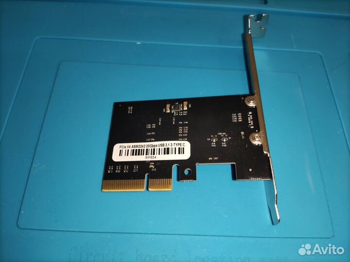 USB Type-c плата расширения PCI-E 20Gb/s