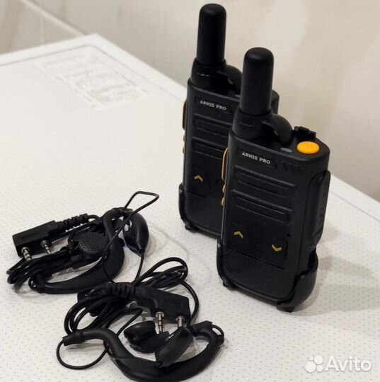 Рация с гарнитурой для официантов и персонала