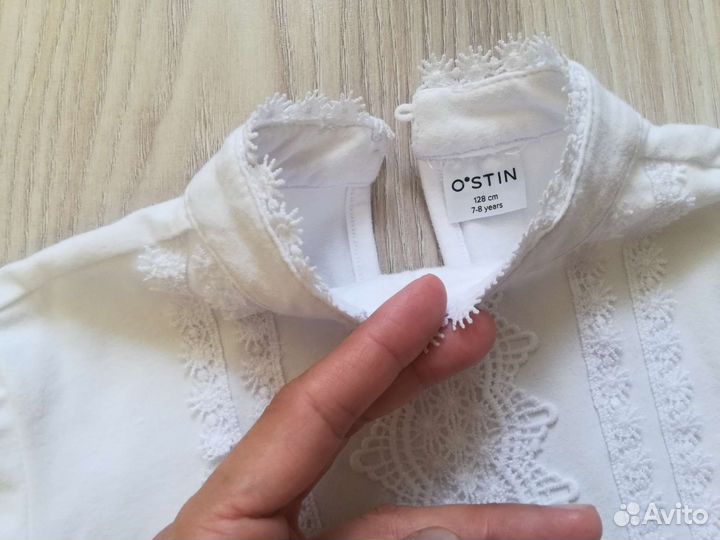 Блузки школьные 128-134