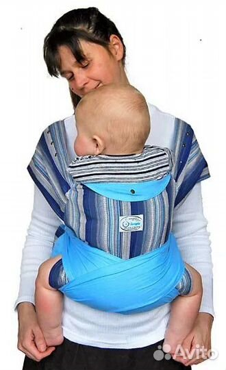 Май-слинг Баюшка «Колосок с голубым»