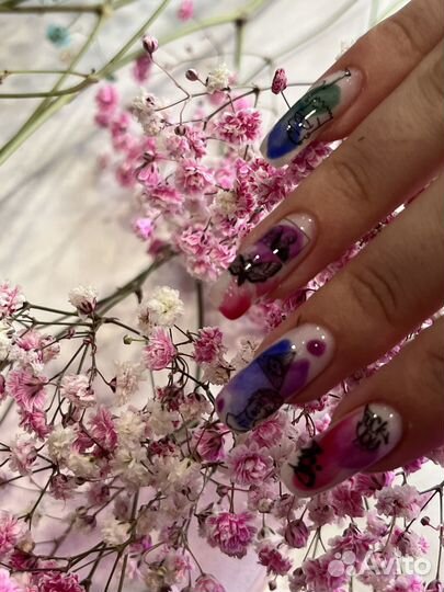 Маникюр с покрытием