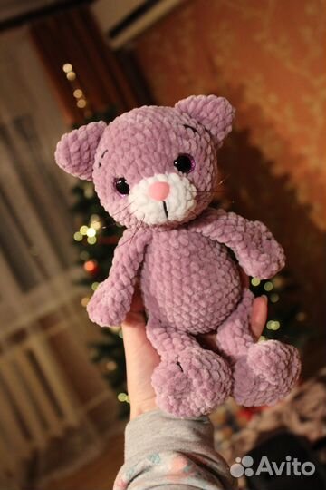 Мягкая игрушка котик