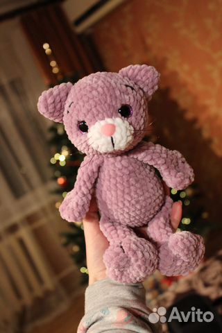 Мягкая игрушка котик