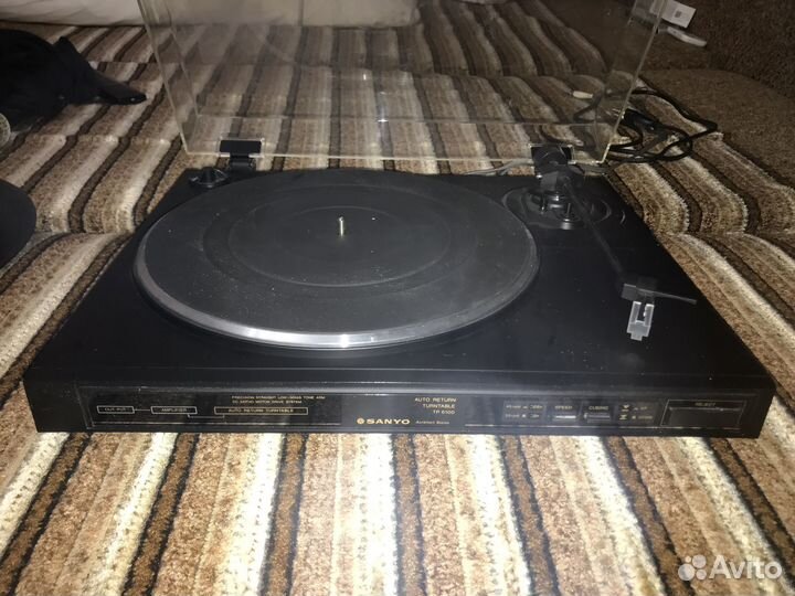 Виниловый проигрыватель Sanyo тр 6100