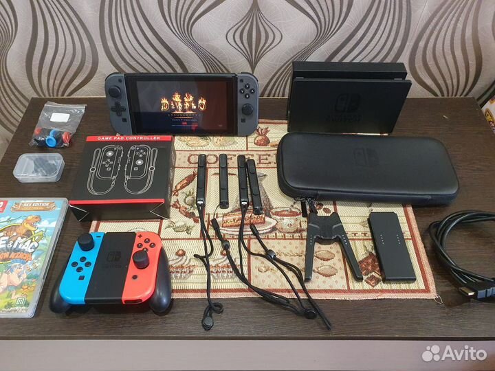 Nintendo switch rev 1 с играми