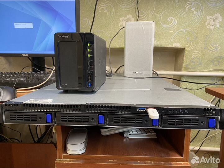 Сетевое хранилище synology xpenology