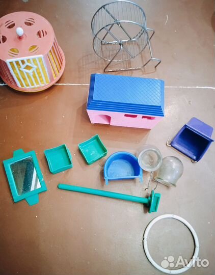 Товары для хомячка и попугая