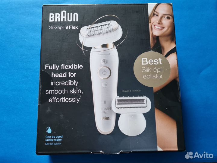 Эпилятор Braun Silk-epil 9 Flex SES 9006 3D Финлян