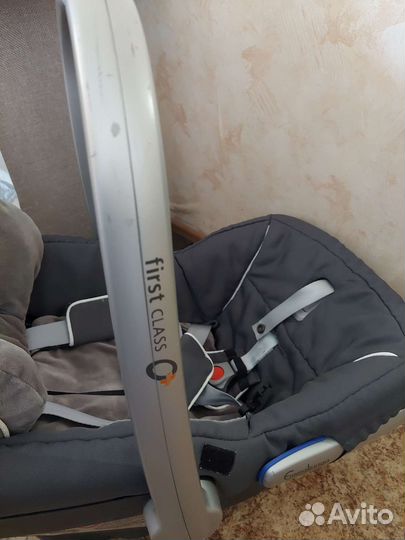 Автолюлька Emmaljunga с адаптером,переходник