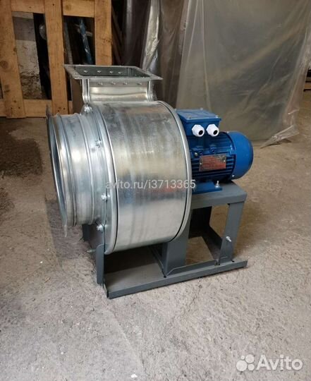 Вентилятор радиальный улитка