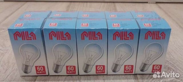 Лампа накаливания 60 вт