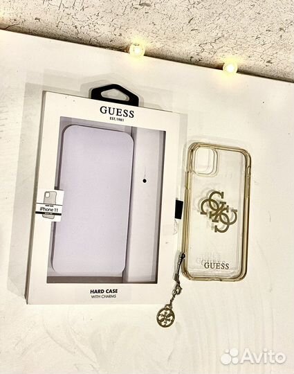 Чехол на iPhone 11 guess оригинал