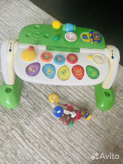 Развивающий столик chicco, игровой центр
