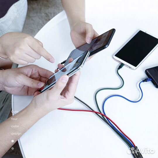 Зарядный кабель Baseus 3 в 1