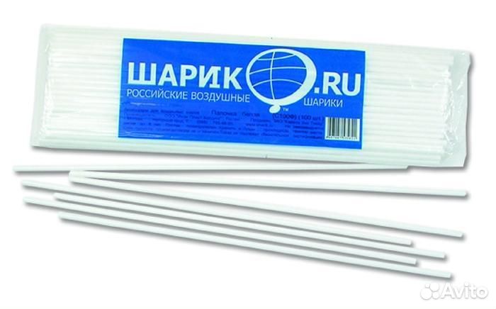 Палочка белая 100 шт/уп