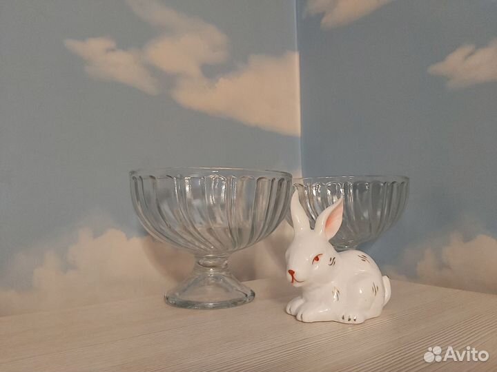 Креманка. Конфетница с крышкой СССР