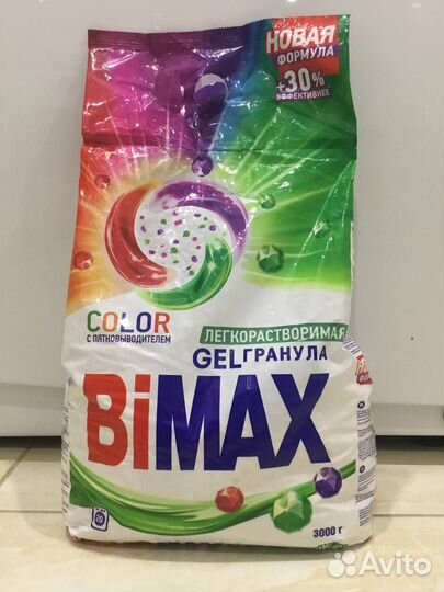 Стиральный порошок Bimax Color 3 кг для цветного