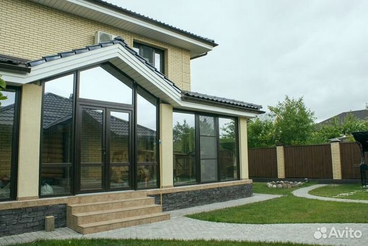 Остекление зимнего сада