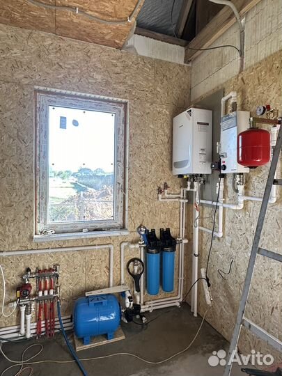 Монтаж водоснабжения, Отопления и теплого пола