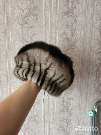 Берет норковый