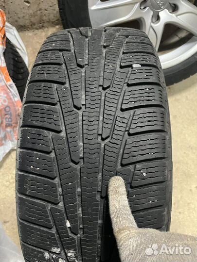 Колеса в сборе на Ауди R18 зима