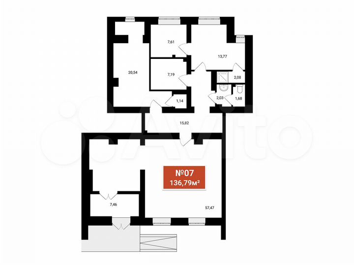 Свободного назначения, 136.79 м²