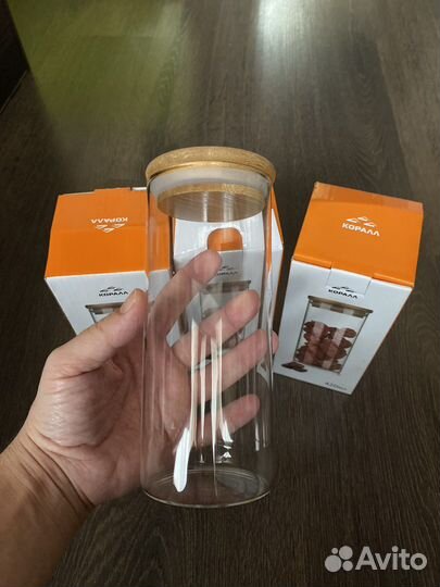 Банки стеклянные для сыпучих