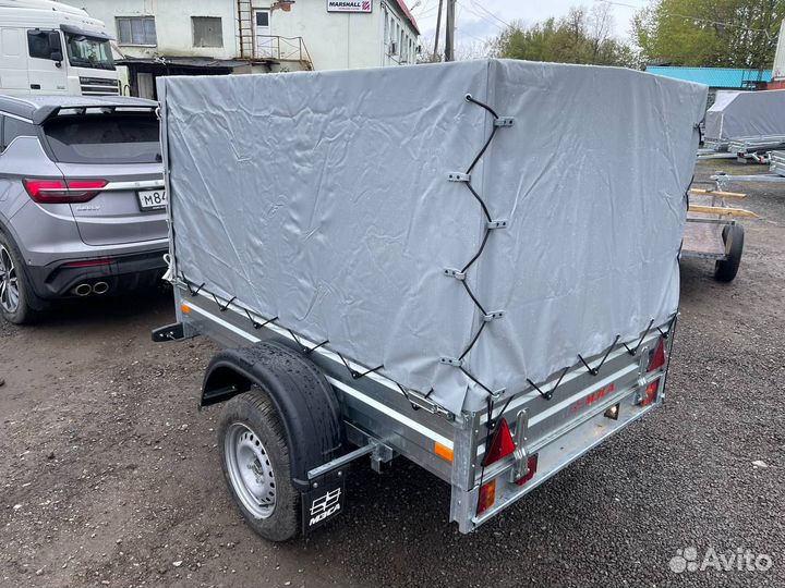 Прицеп дачный завода мзса, 185 на 123см. Рассрочка