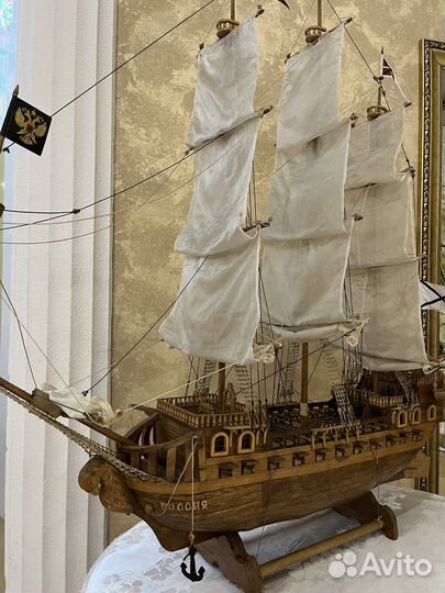 Корабль из дерева