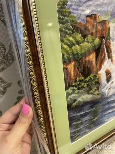 Картина вышитая крестом