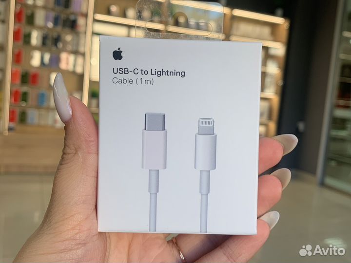 Кабель лайтнинг USB C для iPhone Xs