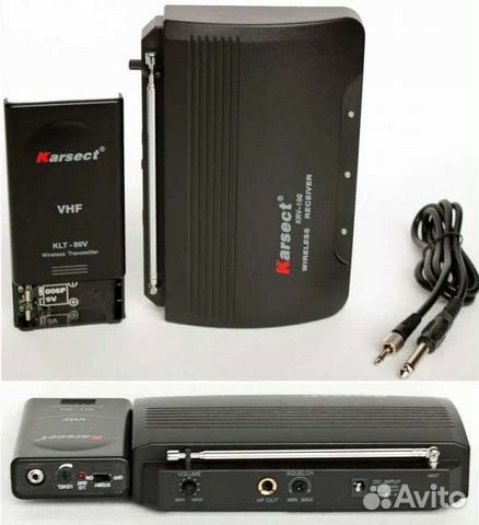 Микрофон радио гитарный Karsect KRV100/KLT80/G5